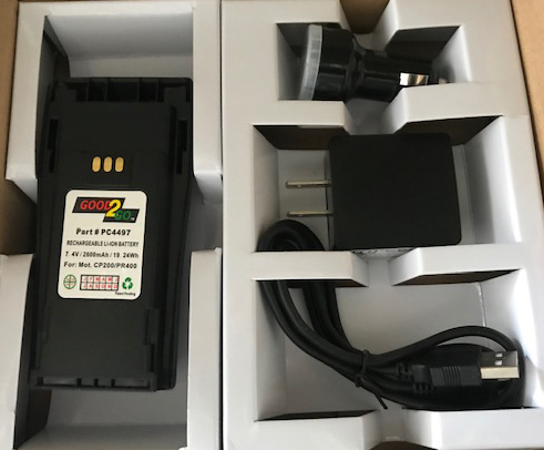 G2G PC4497 Battery Charging Kit