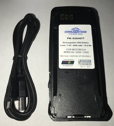 Good2Go G2G4077 7.4V/2600mAh Li-ion USB Battery Pack